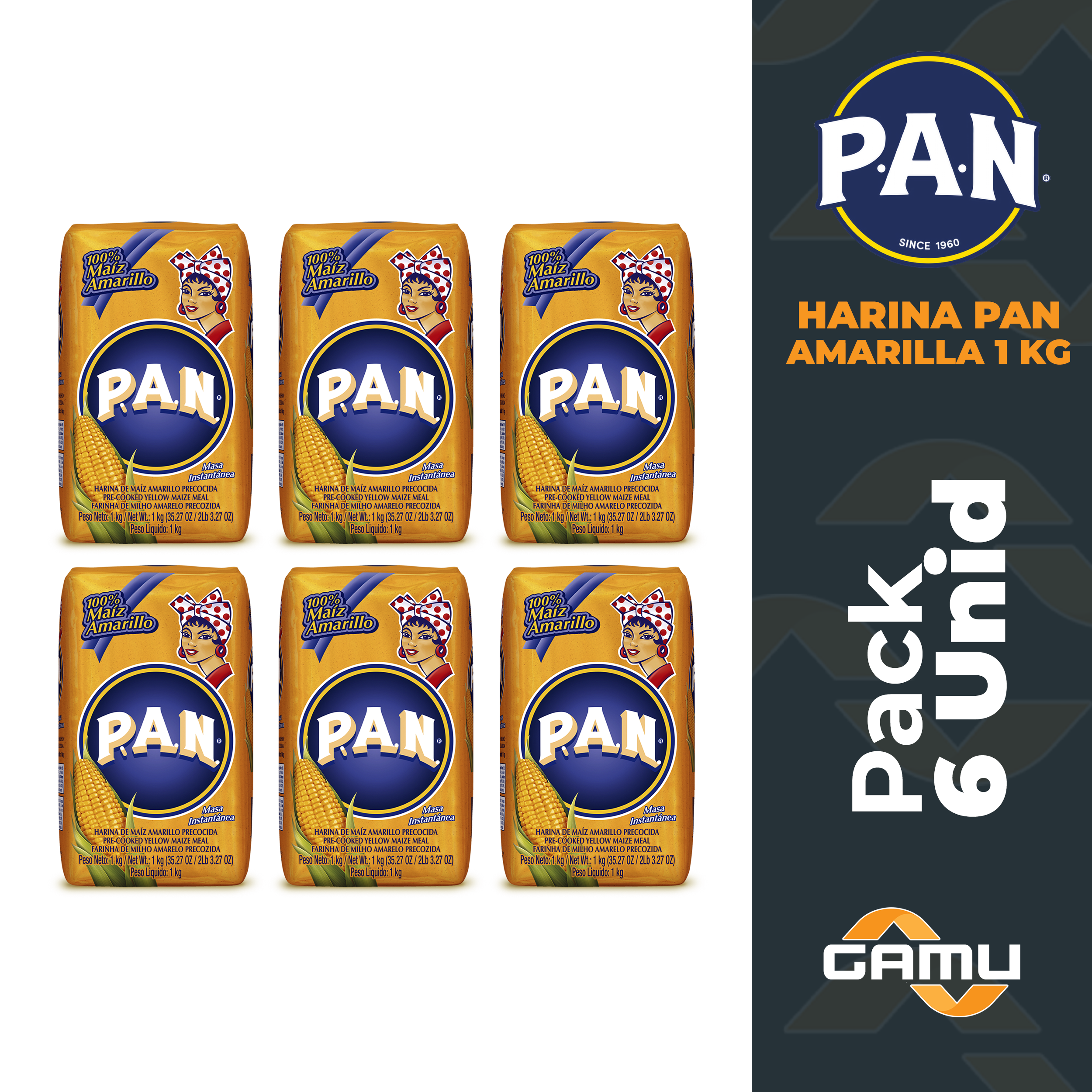 Harina Pan Amarilla (1kg)